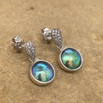 Earrings from Arapawa Blue Pearls in Marlborough New Zealand