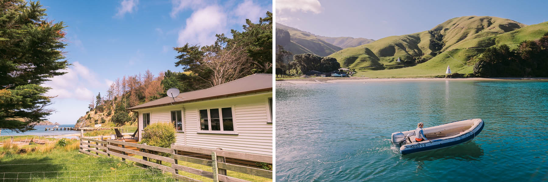 Arapawa Homestead Marlborough Sounds Little Colonsay Beach House Accommodation