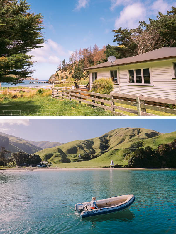 Arapawa Homestead Marlborough Sounds Little Colonsay Beach House Accommodation