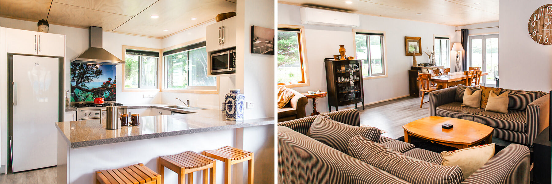 Little Colonsay beach house accomodation for Arapawa Blue Pearls on Arapawa Island, Marlborough Sounds NZ