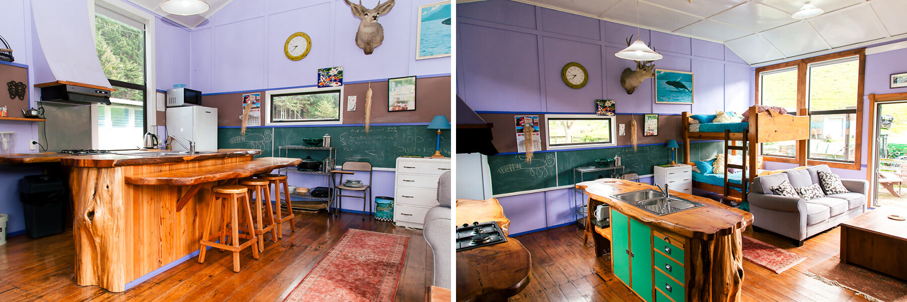School Cottage Accomodation for Arapawa Blue Pearls on Arapawa Island, Marlborough Sounds NZ
