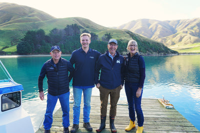 A visit from Stuart Smith MP: Local Aquaculture and NZ Business