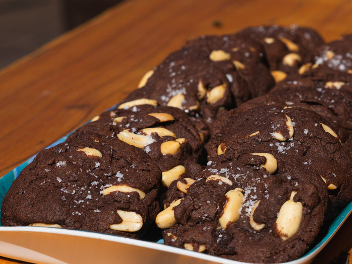 Chocolate Peanut Cookies
