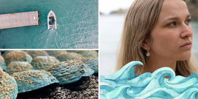 Wearing what matters: A Personal take on Arapawa Blue Pearl Earrings