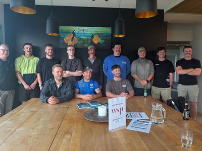 Leading from the Ocean: Jacob represents our Paua farm at Aquaculture NZ’s Evolving Leaders Hui