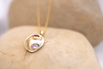 This Necklace Keeps Selling Out: The Pearl Paua Shell