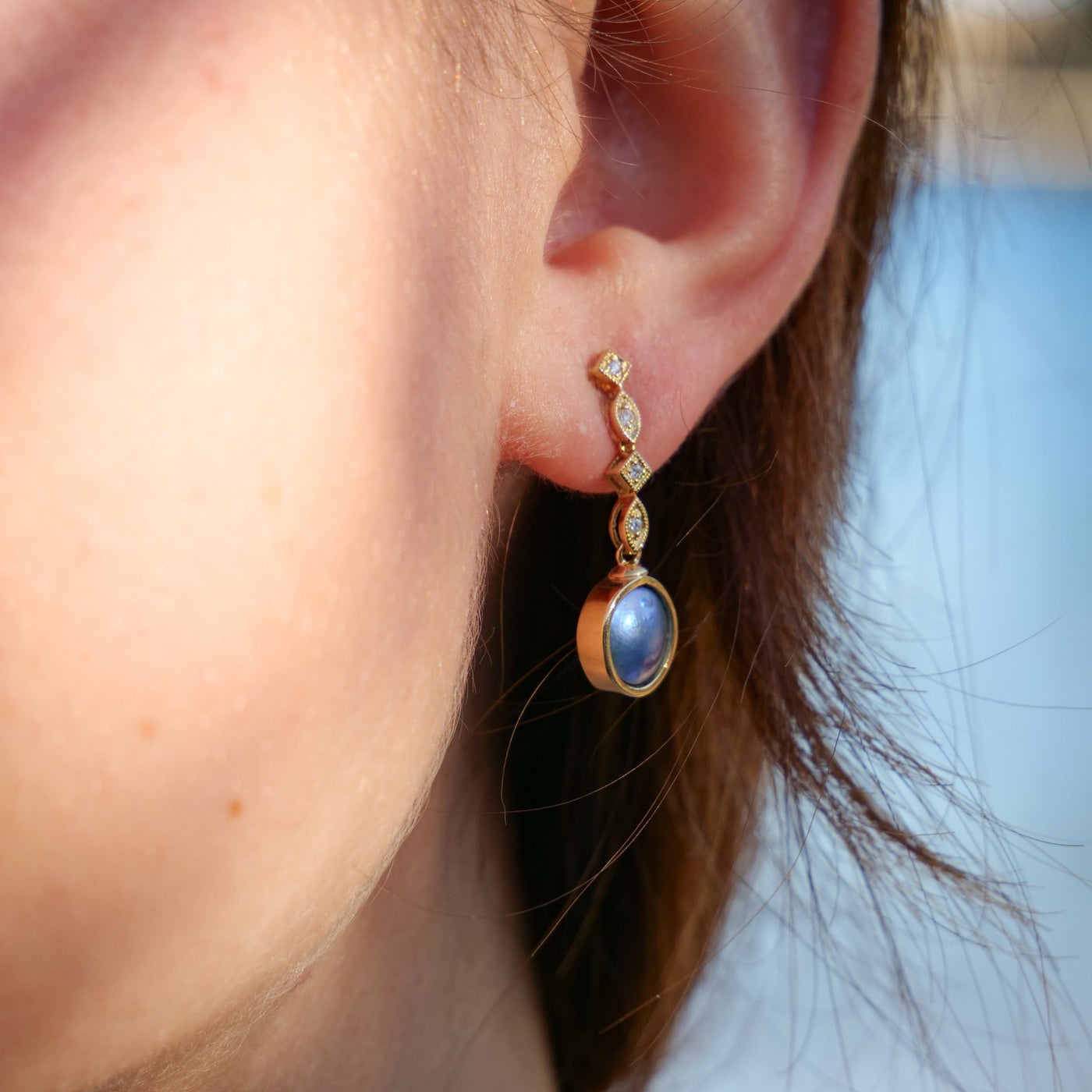 Pearl Skara Earrings