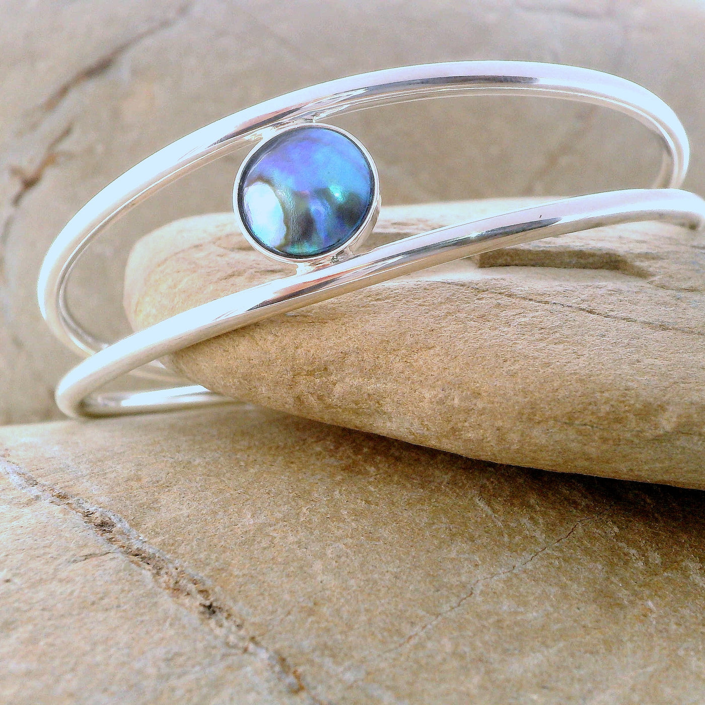 Pearl Charlotte Bangle