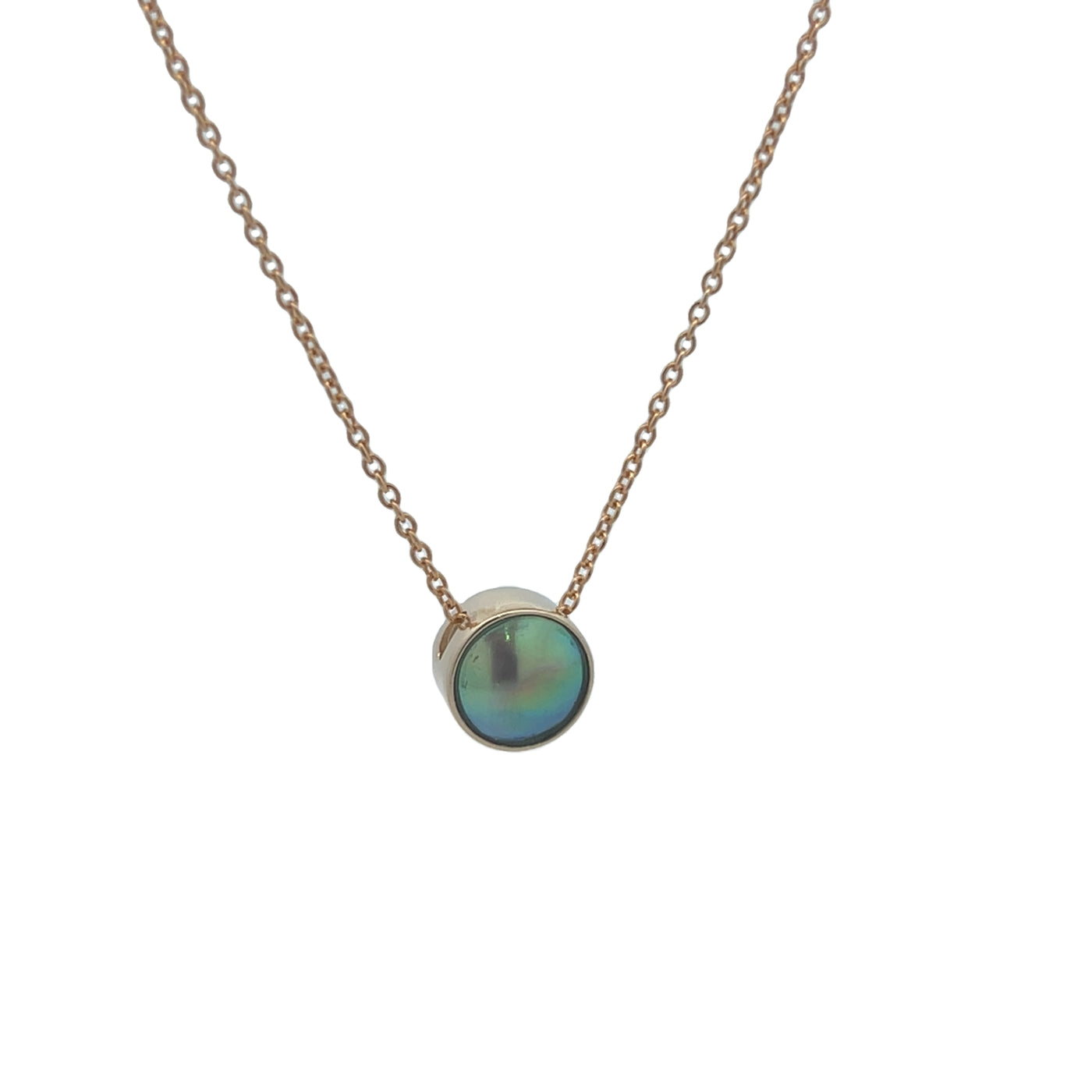 Pearl Moonrise Necklace - Yellow Gold 9ct