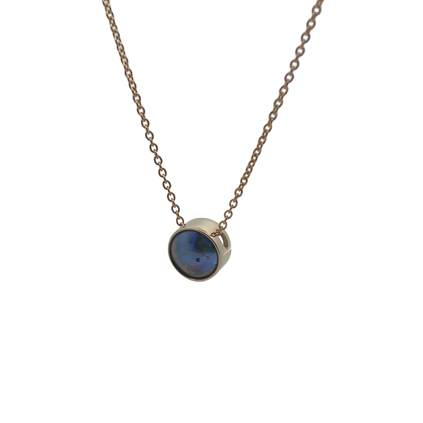 Pearl Moonrise Necklace - Yellow Gold 9ct