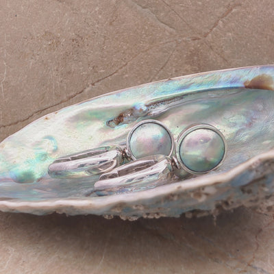 Pearl Torea Earrings - Oval