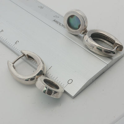 Pearl Torea Earrings - Oval