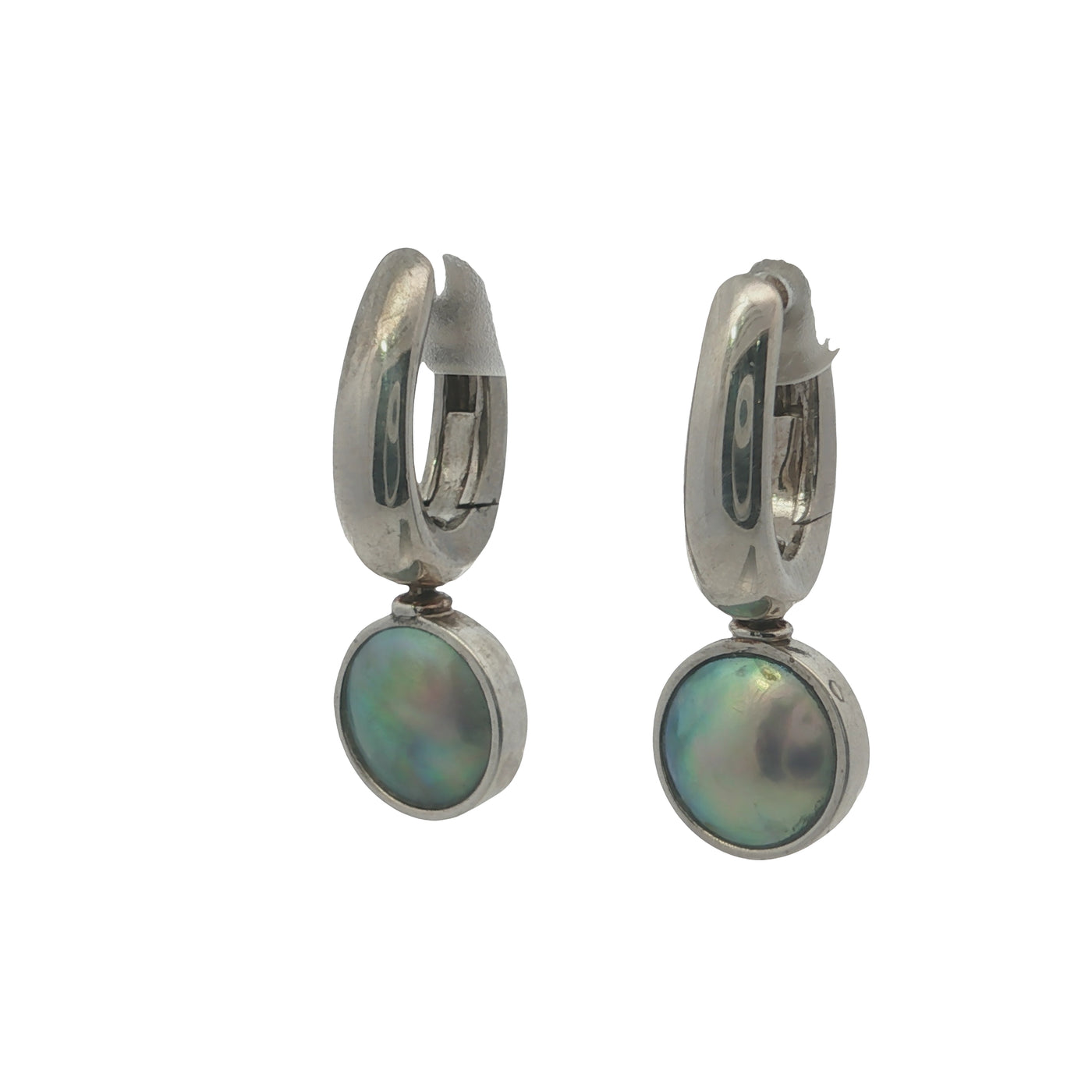 Pearl Torea Earrings - Oval
