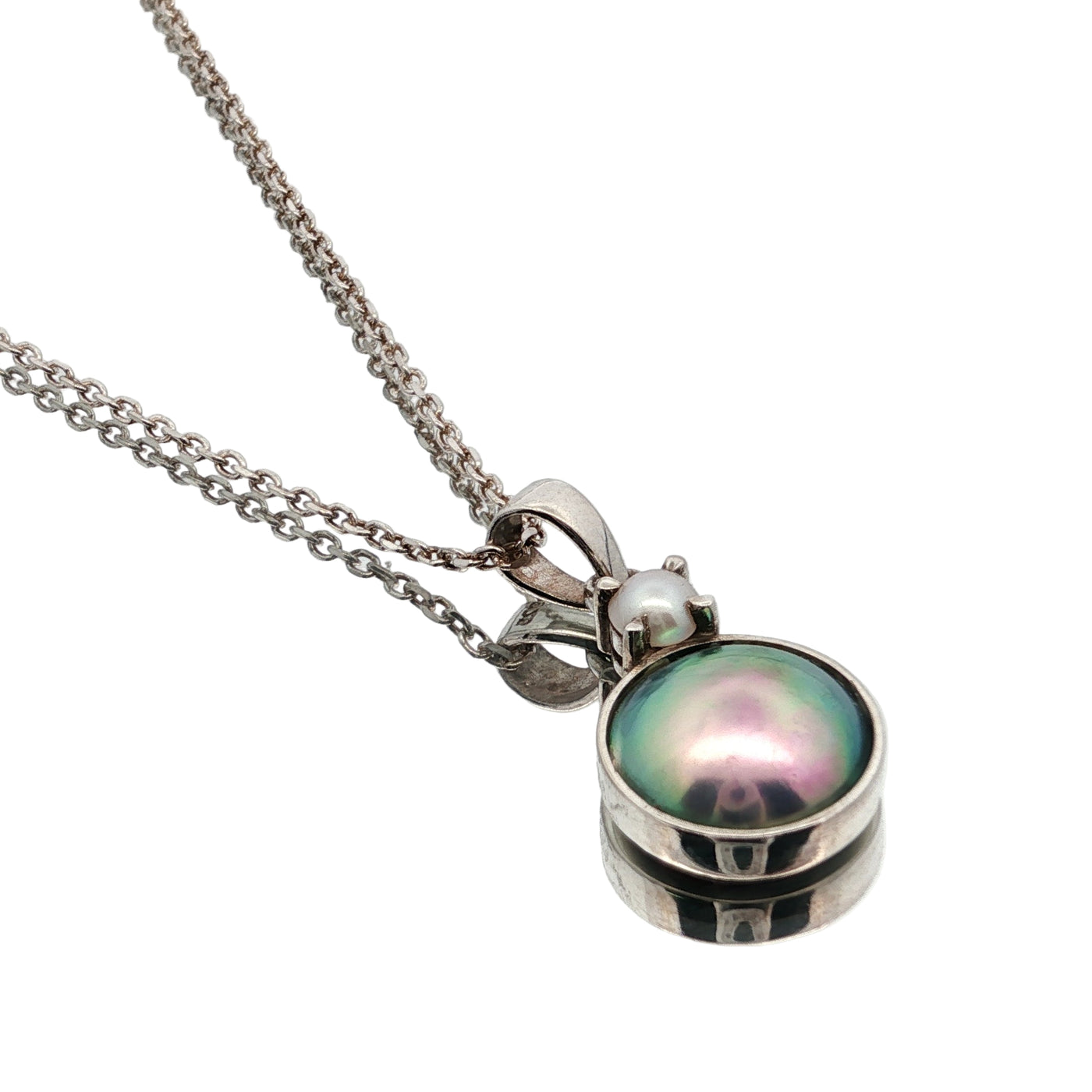 Pearl Dual Necklace - STG