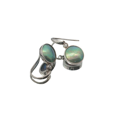 Pearl & CZ Aroha Earrings - STG