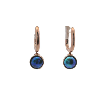 Pearl Santa Cruz Earrings - 9ct Rose Gold