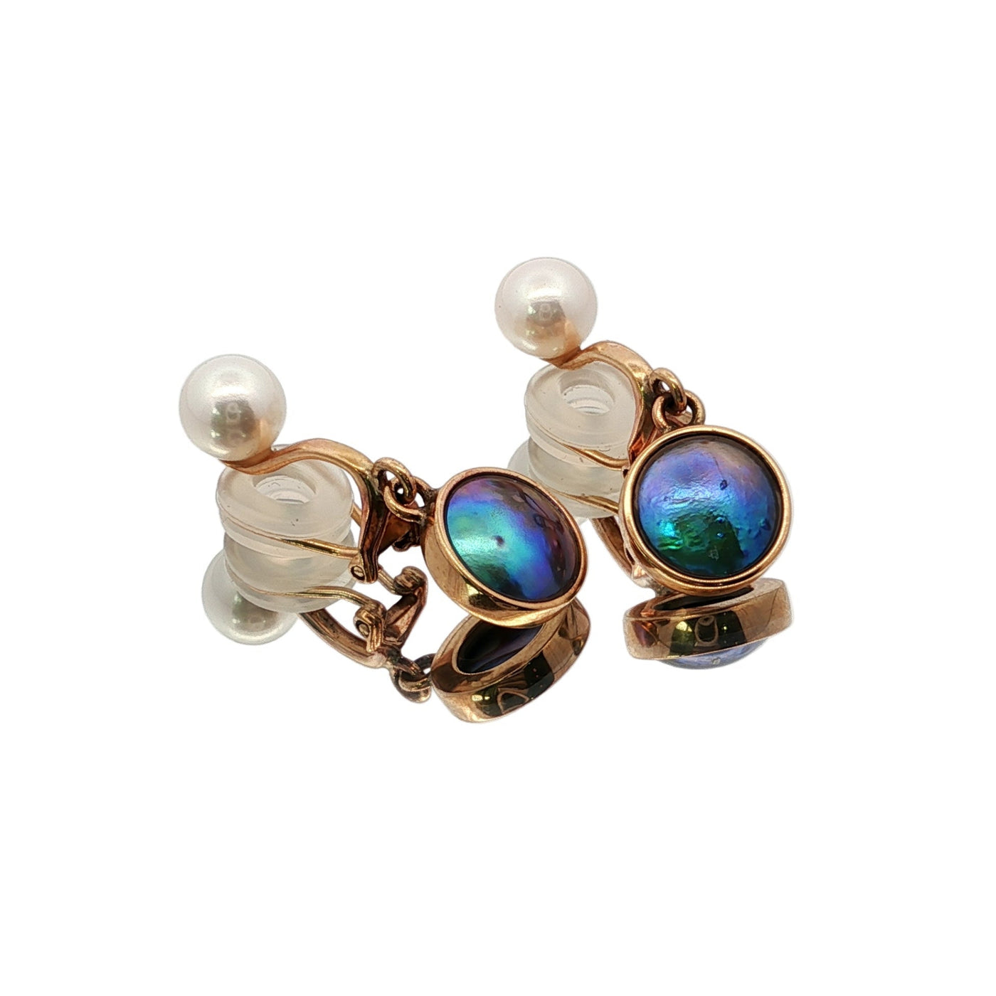 Pearl Clip-On Ann Earrings - 9ct