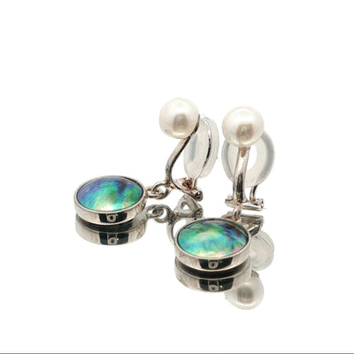Pearl Anika Clip-On Earrings - STG