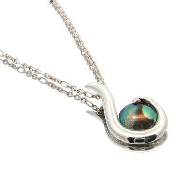 Pearl Hook Necklace - Small STG