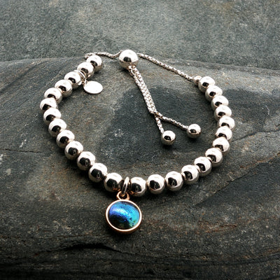 Pearl Gold Moon Two-tone Bracelet