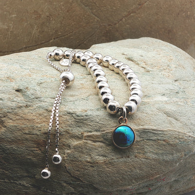 Pearl Gold Moon Two-tone Bracelet