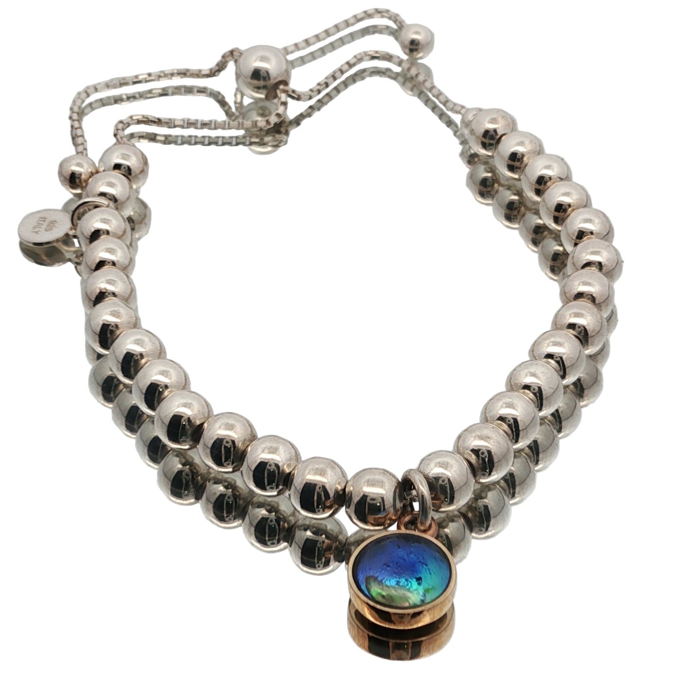 Pearl Gold Moon Two-tone Bracelet