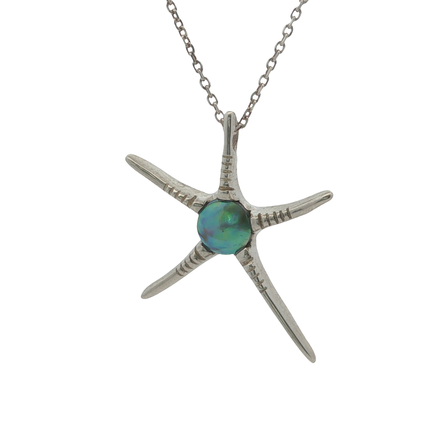 Evergreen Starfish Necklace