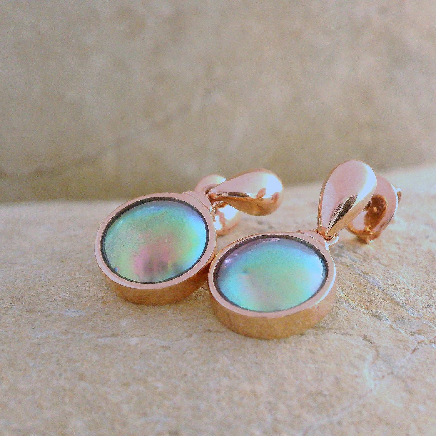 paua earrings