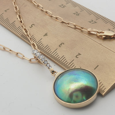 Pearl Omega Necklace