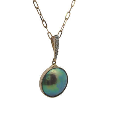 Pearl Omega Necklace