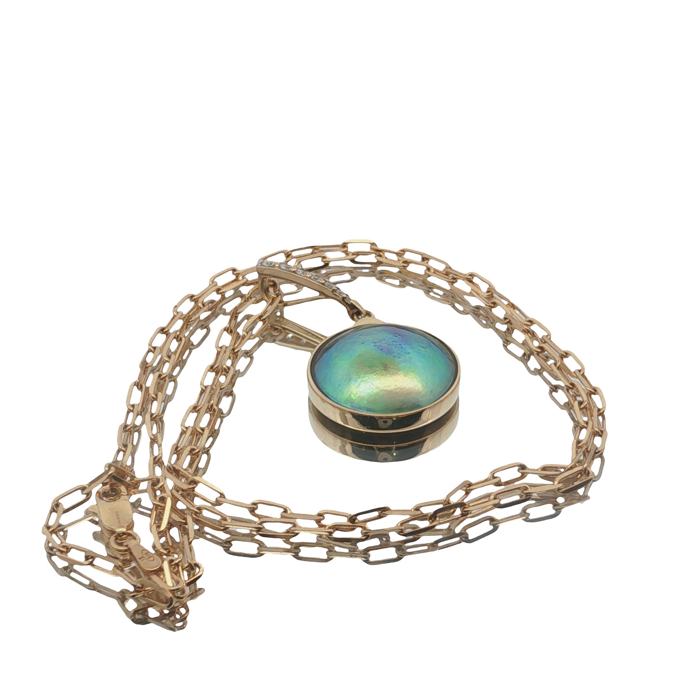 Pearl Omega Necklace
