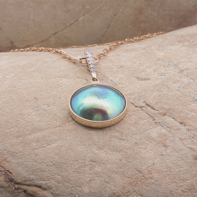 Pearl Omega Necklace