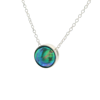 Pearl Eclipse Moon Necklace - STG