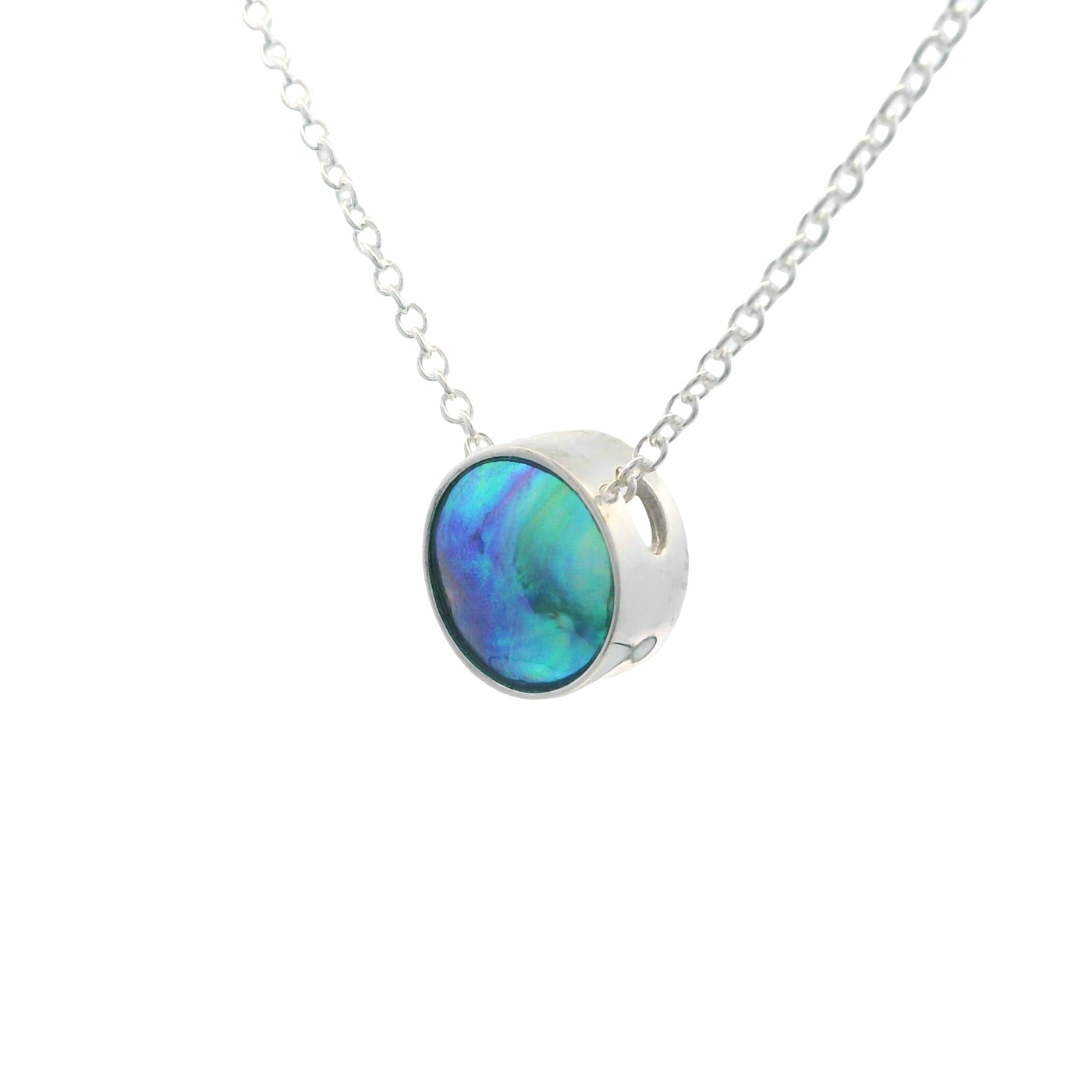 Pearl Eclipse Moon Necklace - STG