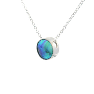 Pearl Eclipse Moon Necklace - STG