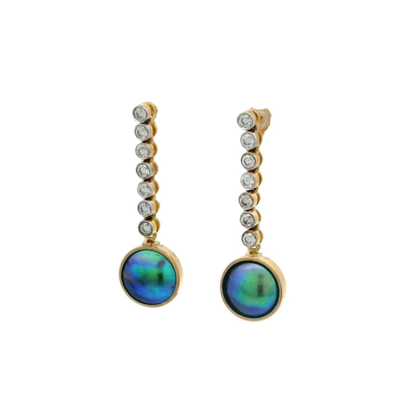 Pearl Lavish Diamond Earrings