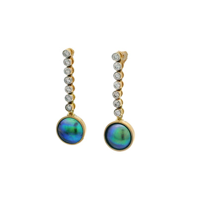 Pearl Lavish Diamond Earrings