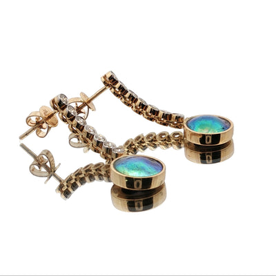 Pearl Lavish Diamond Earrings