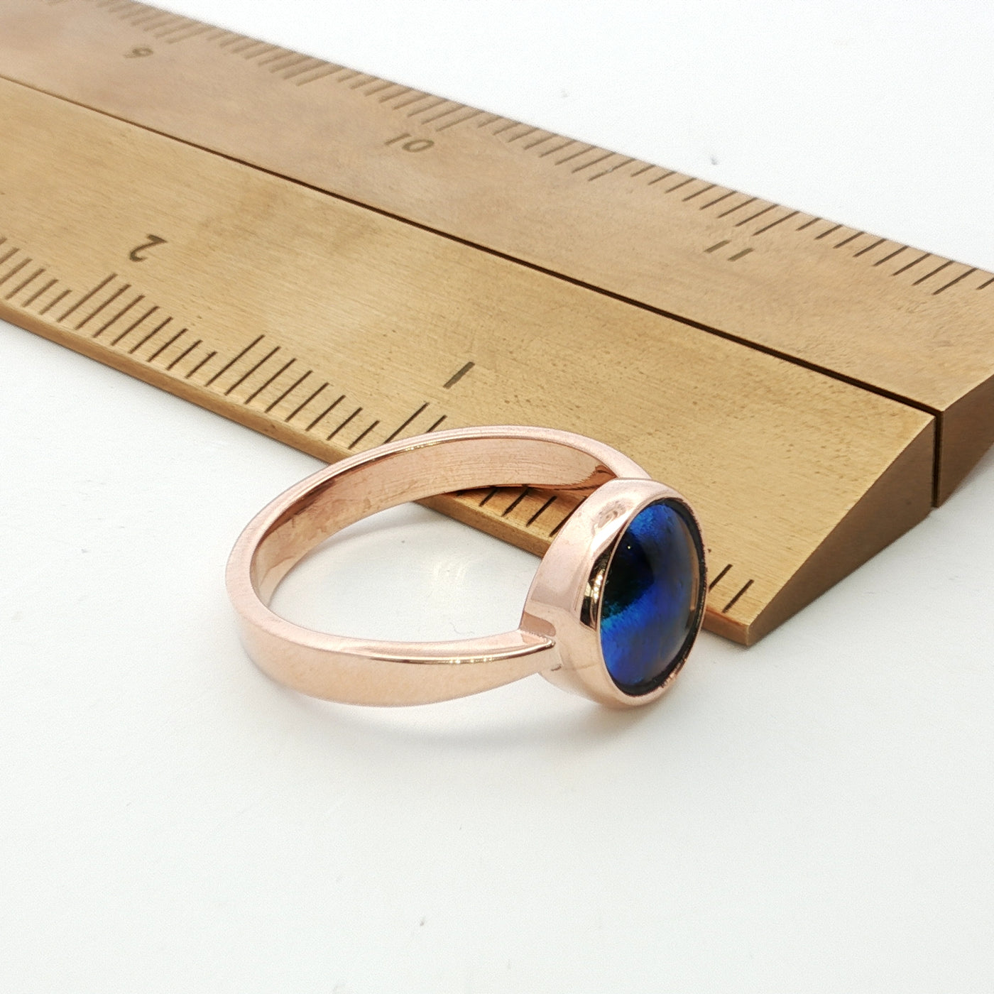 Pearl Neptune Ring 9ct Rose Gold