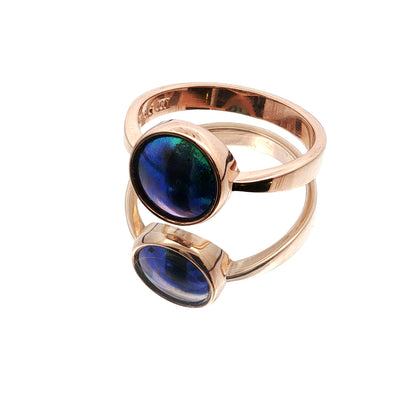 Pearl Neptune Ring 9ct Rose Gold