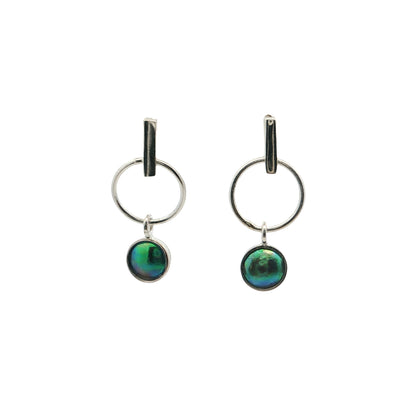 Pearl Bubble Sterling Silver Earrings