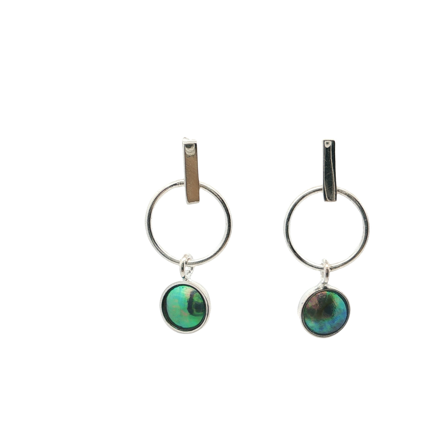 Pearl Bubble Sterling Silver Earrings