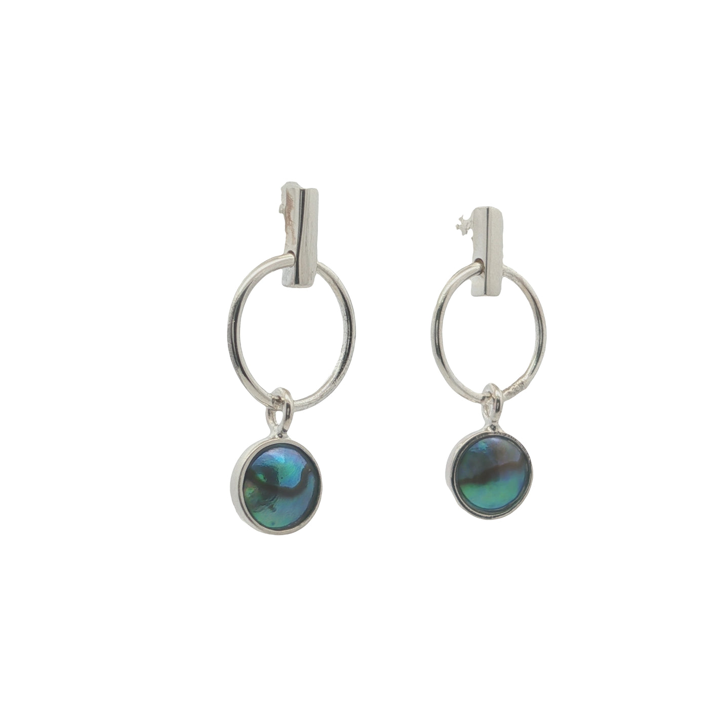 Pearl Bubble Sterling Silver Earrings