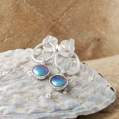 Pearl Bubble Sterling Silver Earrings