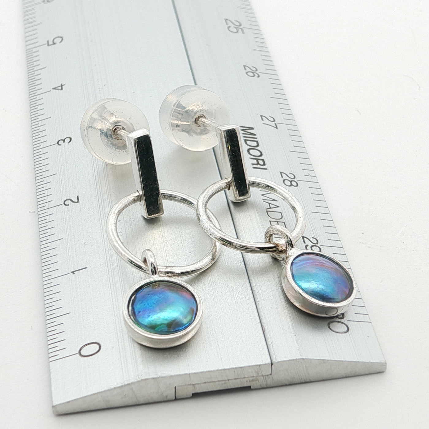 Pearl Bubble Sterling Silver Earrings