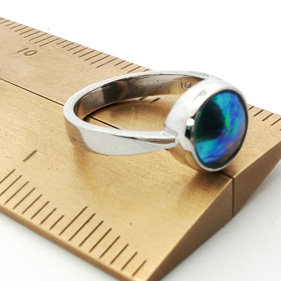 Pearl Neptune Ring Platinum