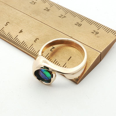 Pearl Athena Ring 9ct Yellow Gold