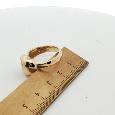 Pearl Athena Ring 9ct Yellow Gold