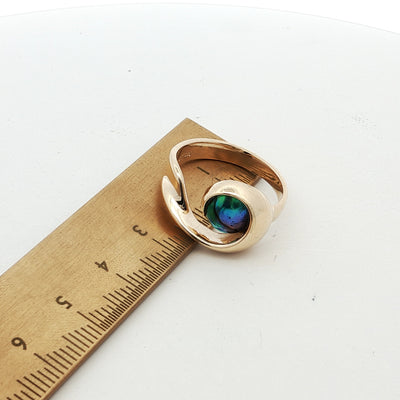 Pearl Athena Ring 9ct Yellow Gold