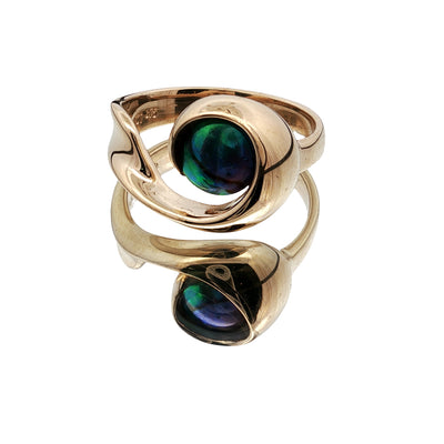 Pearl Athena Ring 9ct Yellow Gold